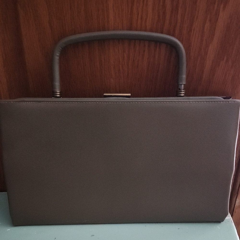 Garay Vintage Faux Leather Light Brown Handbag